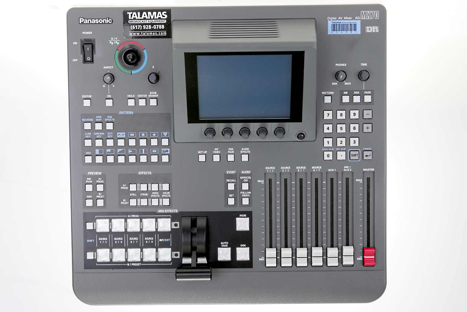 Panasonic AG-MX70 Digital A/V Mixer And Switcher With SDI I/O | Talamas ...