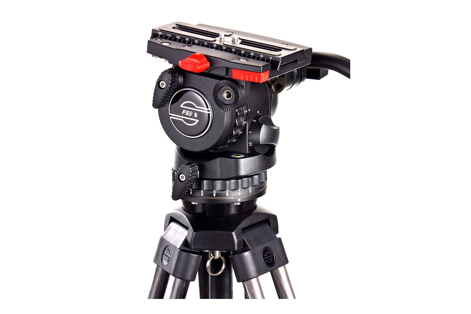 Sachtler Fsb8 With Aluminum 2 Stage Legs And Mid Level Spreader