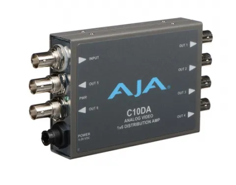 AJA C10DA Analog Video 1x6 Distribution AMP