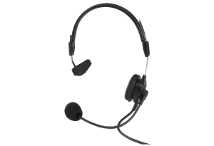 Telex PH-88 Light Weight Single Sided Headset with Flexible Dynamic Boom Mic, with A4F connector