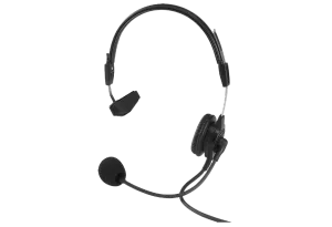 Telex PH-88R5 Light Weight Single Sided Headset with Flexible Dynamic Boom Mic, A5M Connector